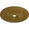 Ekena Millwork Bordeaux Deluxe Ceiling Medallion (Fits Canopies up to 4"), Hnd-Painted Gold, 23 5/8"OD x 3"ID x 2"P CM23BOGLS - alternate 2
